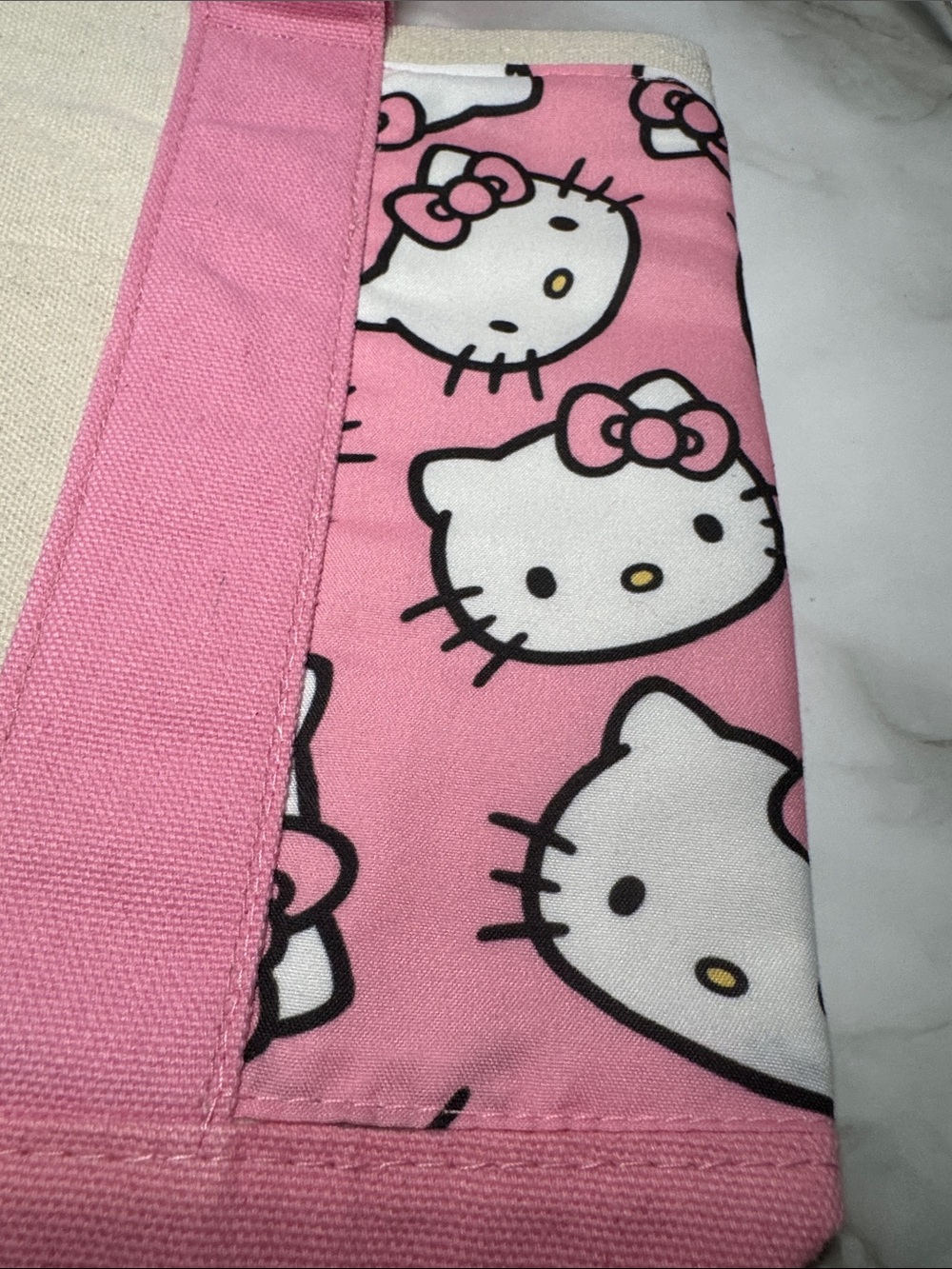Custom Trader Joe Mini Tote - Pink, Hello Kitty, NWT - Picture 10 of 17
